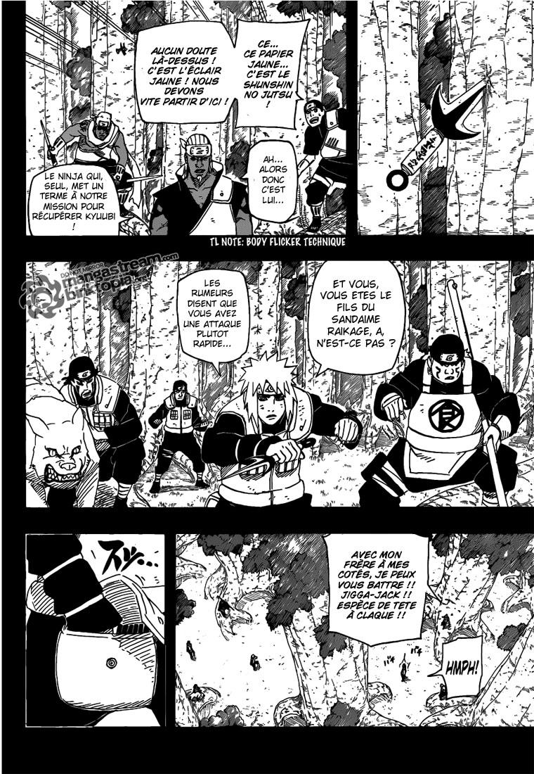 Chapitre Scan Naruto 542 VF Page 13