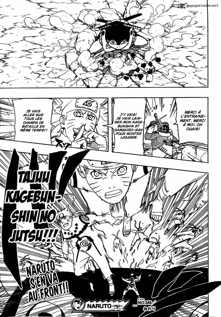 Chapitre Scan Naruto 545 VF Page 17